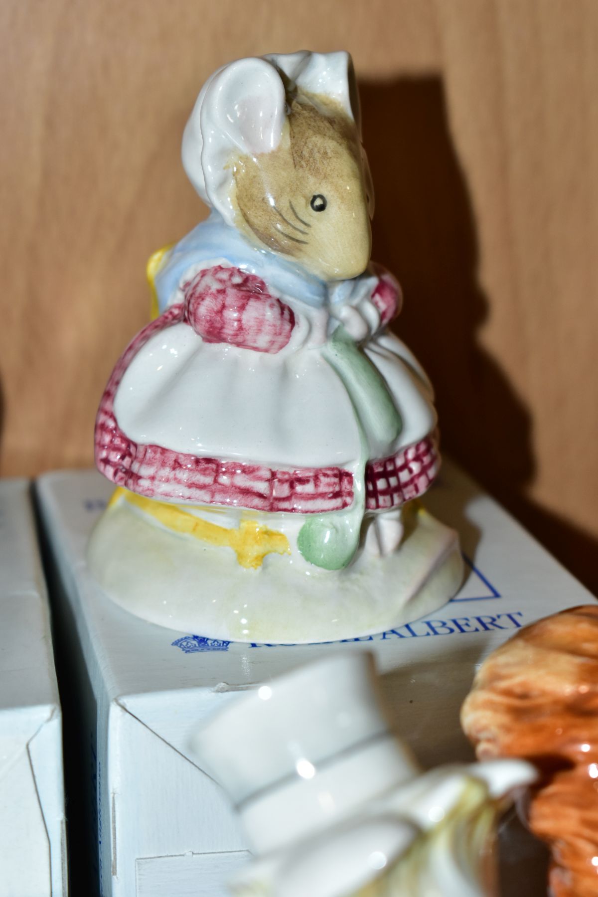 ELEVEN BEATRIX POTTER FIGURES, comprising six Beswick Flopsy, Mopsy and Cottontail, Amiable Guinea- - Image 10 of 12