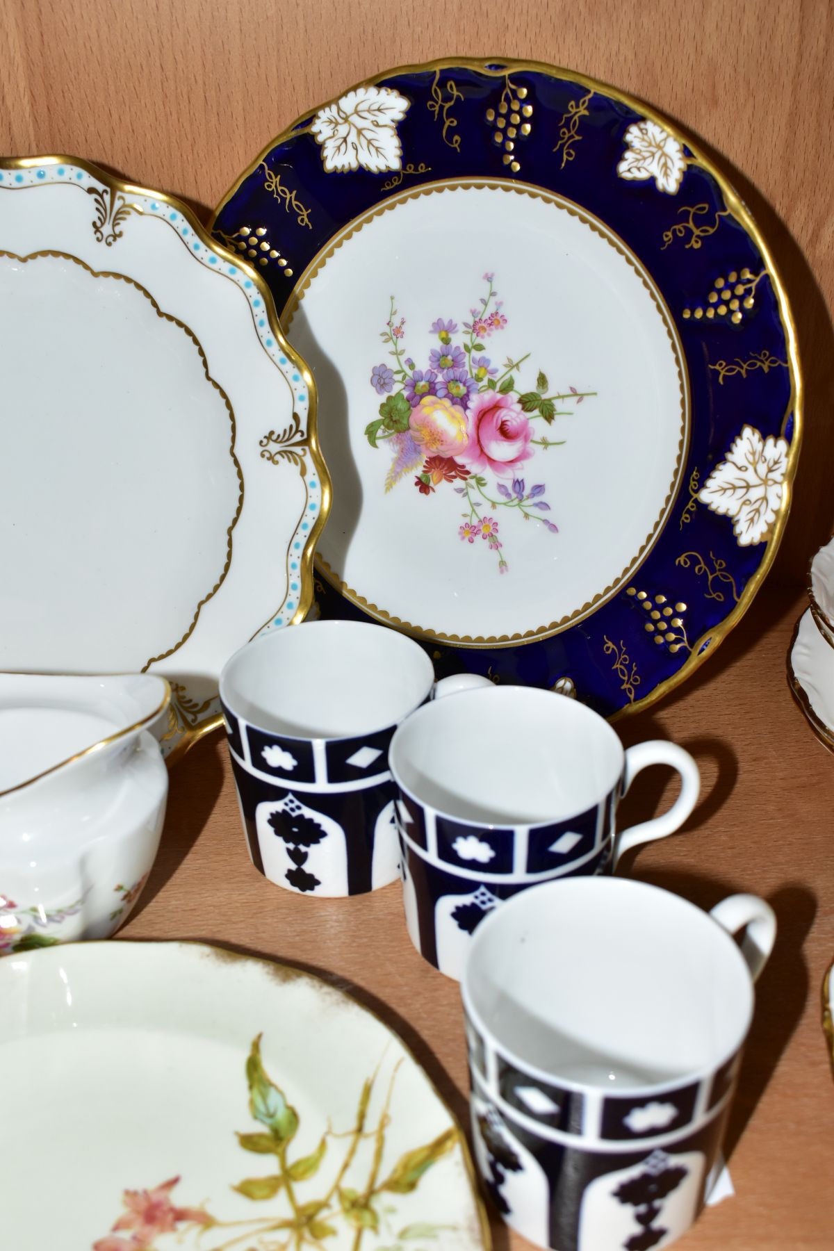 A GROUP OF ROYAL CROWN DERBY, to include a Derby Posies tea for two (teapot hairline), milk jug, - Image 6 of 6