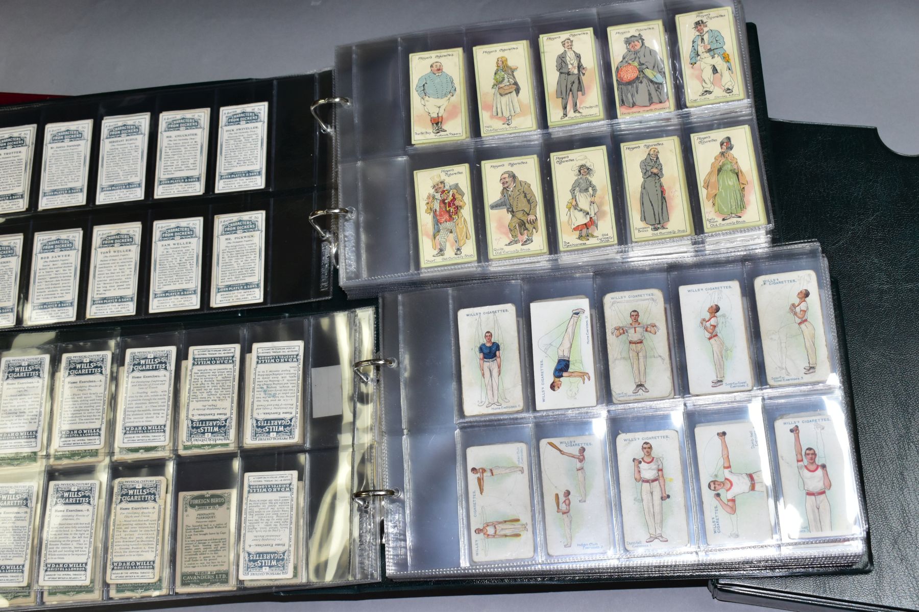 CIGARETTE CARDS, a large collection of approximately 2100 cigarette Ccards in five ring-binder - Image 6 of 16