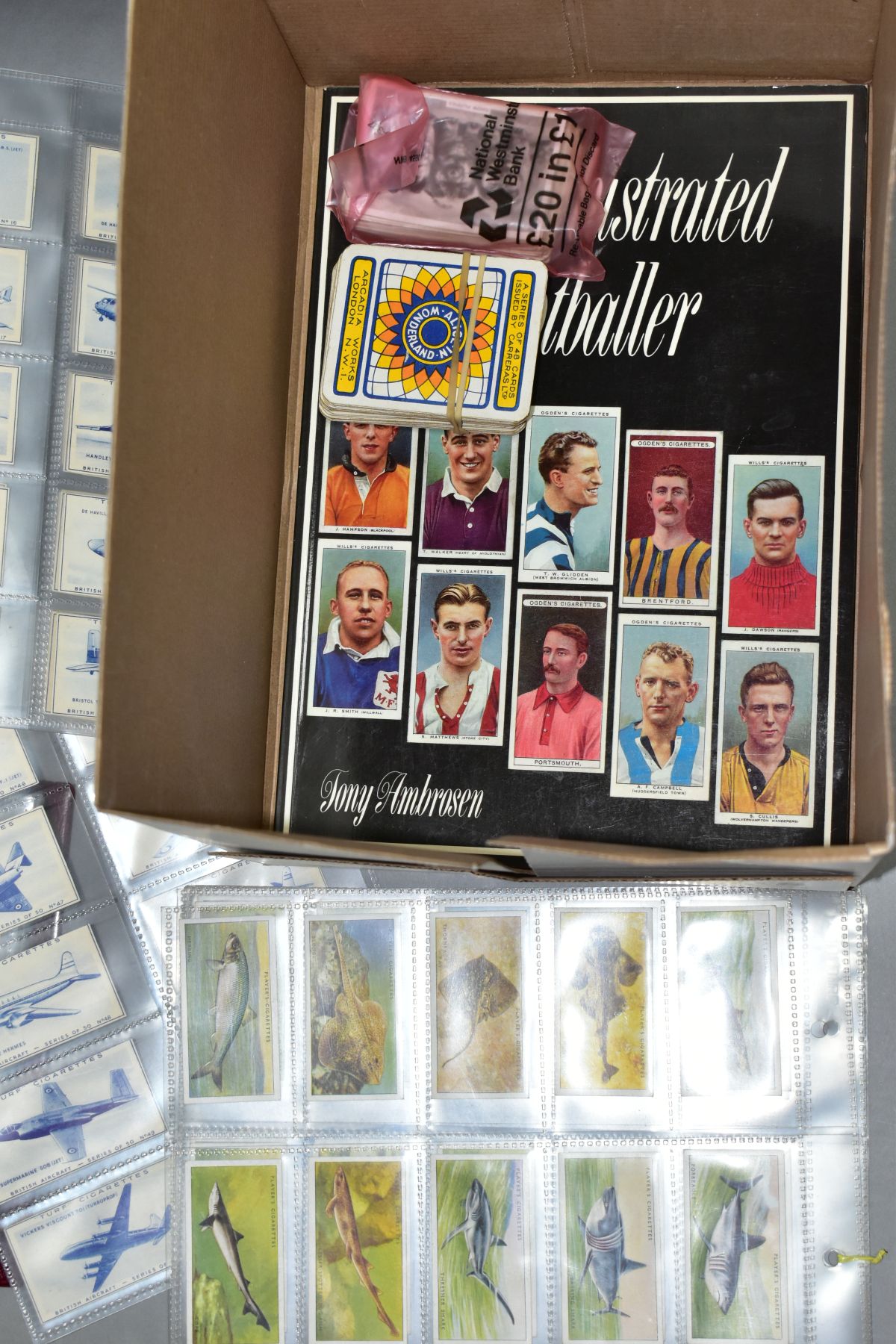 CIGARETTE CARDS, a large collection of approximately 1600 cigarette cards boxed, loose and in one