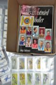 CIGARETTE CARDS, a large collection of approximately 1600 cigarette cards boxed, loose and in one