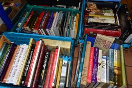 SIX CRATES OF HISTORY THEMED BOOKS, to include British and World history with an assortment of books