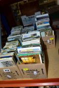 POSTCARDS, approximately 2000-2500 modern postcards in five boxes, mostly 'Tourist' type cards