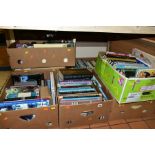 BOOKS, over 150 titles in seven boxes featuring travel, the arts, history and religion, travel books