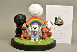 DOUG HYDE (BRITISH 1972) 'THANK YOU' a limited edition sculpture in recognition of NHS workers 87/