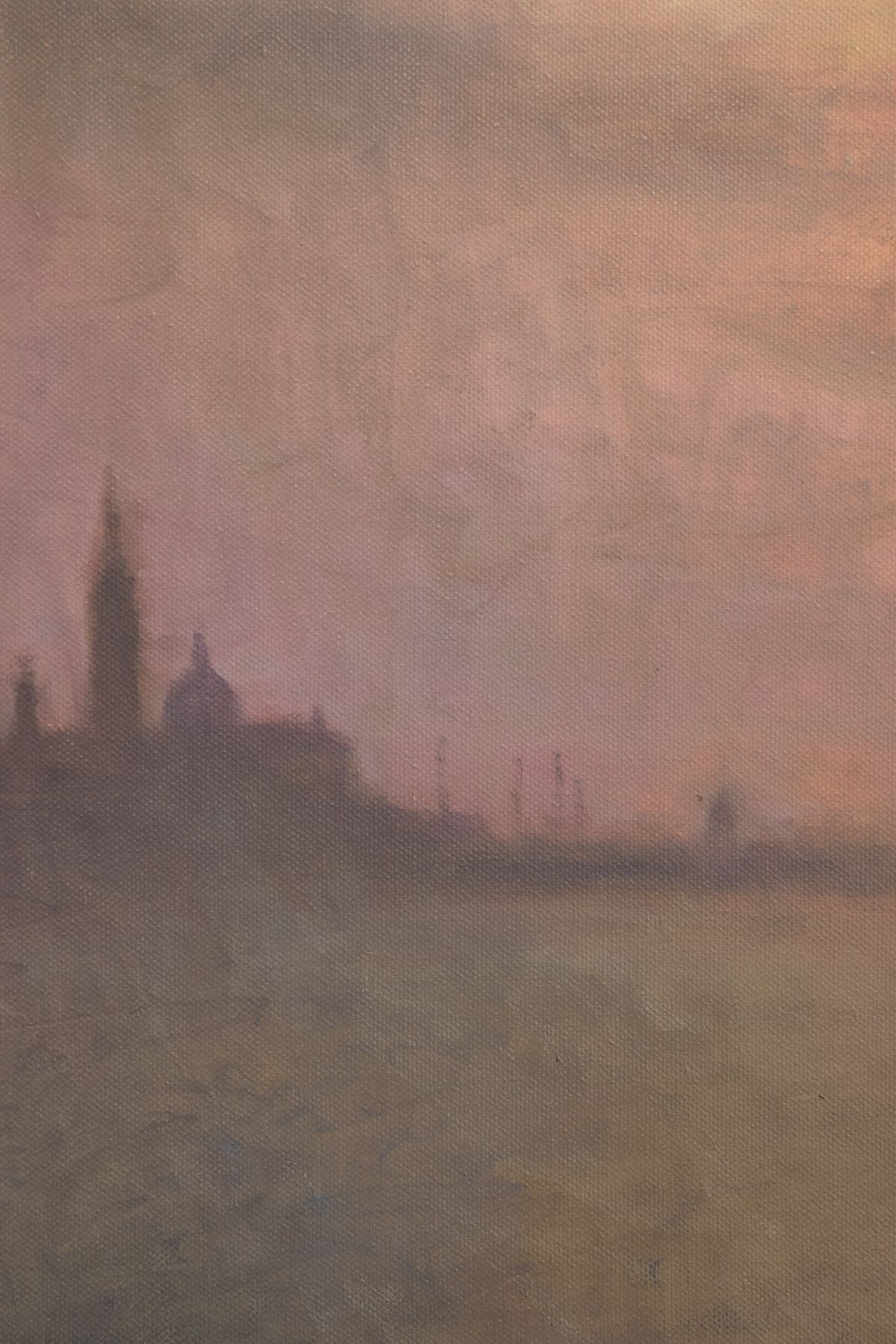 DAVID CRESSMAN (BRITISH 1980) 'VENICE VAPORETTI' an impressionist view of Venice, signed bottom - Image 3 of 9