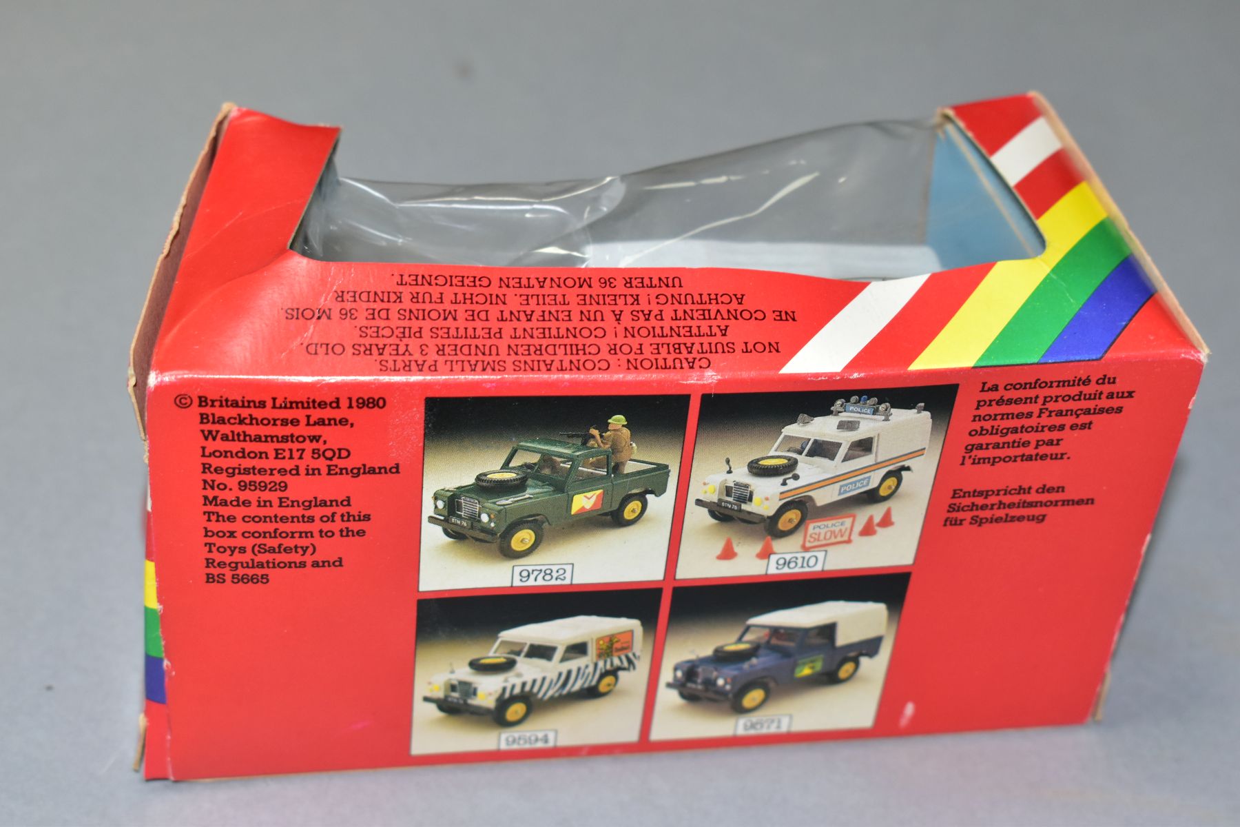 A BOXED BRITAINS SAFARI LANDROVER, No.9594, Unipart promotional version with 'Unipart Parts for - Image 3 of 5