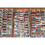 A QUANTITY OF HOT WHEELS AND MATCHBOX DIECAST VEHICLES, modern issues, majority still sealed on