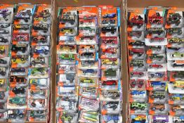 A QUANTITY OF HOT WHEELS AND MATCHBOX DIECAST VEHICLES, modern issues, majority still sealed on