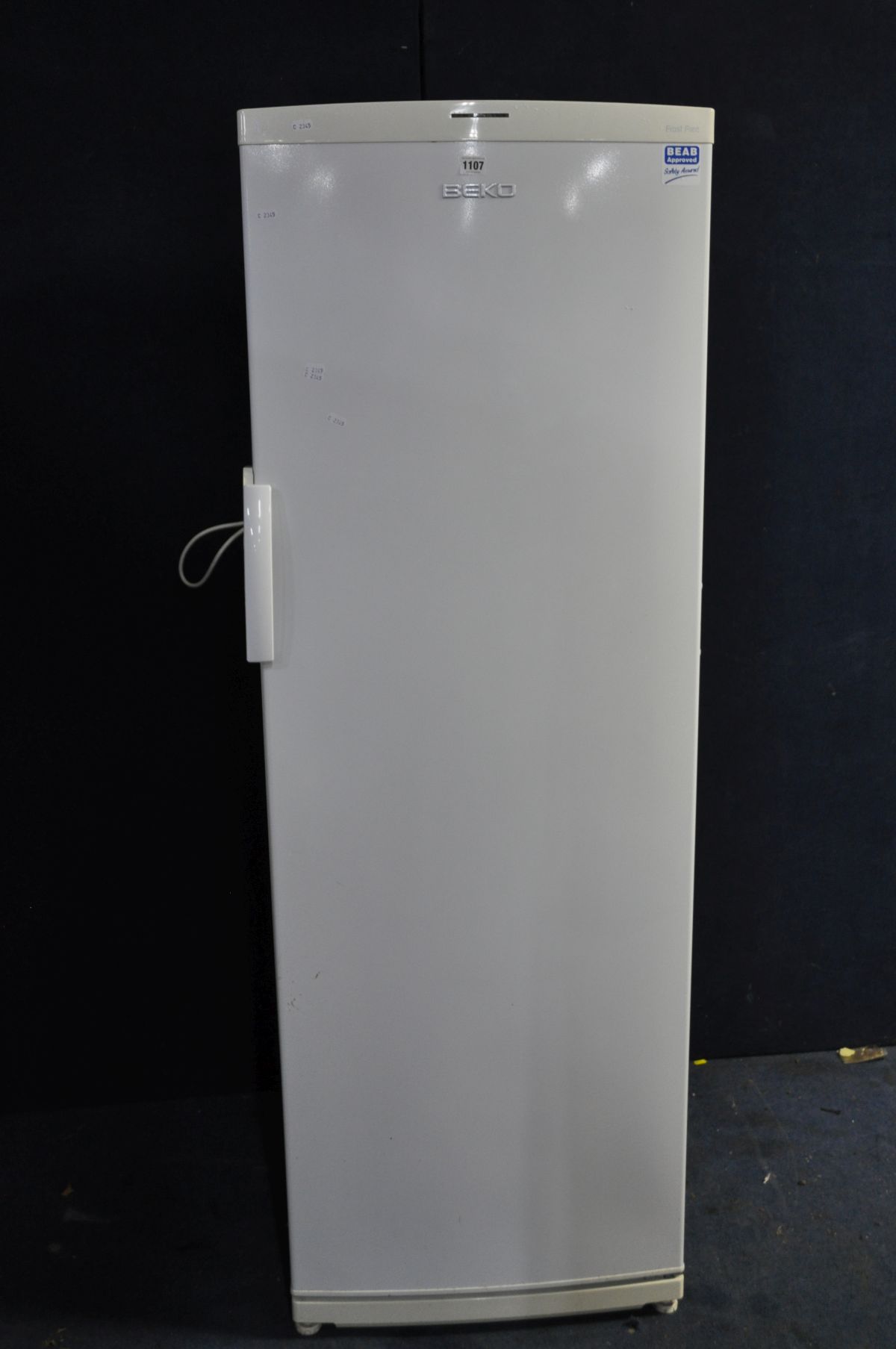 A BEKO LARDER FREEZER 174cm high some drawers and doors missing (PAT pass and working at -19