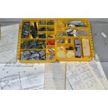 A QUANTITY OF ASSORTED MICRO ARMOUR WAR GAMING VEHICLES AND ACCESSORIES, assorted Allied & German