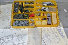 A QUANTITY OF ASSORTED MICRO ARMOUR WAR GAMING VEHICLES AND ACCESSORIES, assorted Allied & German