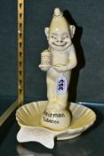 A WILKINSON ROYAL STAFFORDSHIRE POTTERY MATCH STRIKER/ASHTRAY, advertising 'Chairman Tobacco',