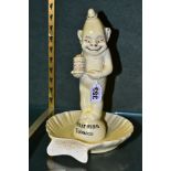 A WILKINSON ROYAL STAFFORDSHIRE POTTERY MATCH STRIKER/ASHTRAY, advertising 'Chairman Tobacco',