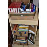 THREE BOXES OF BOOKS, mostly relating to Antique collecting, reference books, including Furniture,