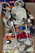 A QUANTITY OF UNBOXED AND ASSORTED STAR WARS FIGURES, playworn condition, some have minor damage,