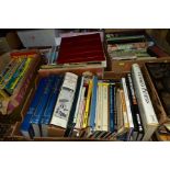BOOKS. Ten Boxes containing approximately 185 titles to include Children's novels, Ladybird books