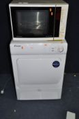 A CANDY GRAND 6 CONDENSER DRYER and a Hitachi Sensor Grill 750 Microwave (both PAT pass and working)