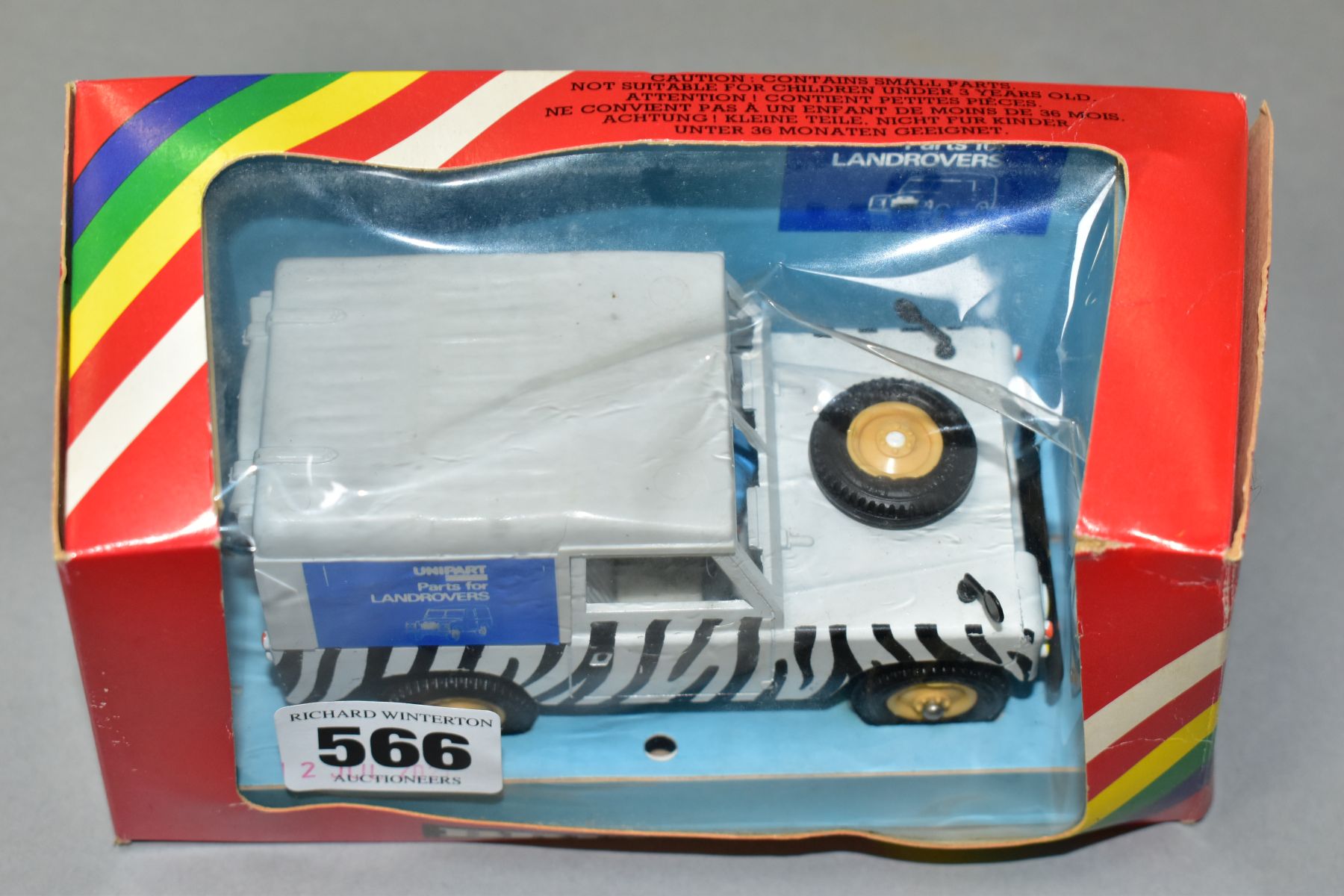 A BOXED BRITAINS SAFARI LANDROVER, No.9594, Unipart promotional version with 'Unipart Parts for - Image 4 of 5
