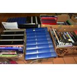 BOOKS, five boxes containing approximately 75 titles including 6 volumes of Purnell's History of the