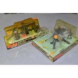 TWO BOXED DINKY TOYS 88MM GUNS, NO. 656, complete with six shells still attached to plastic sprue