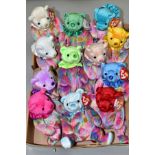 A COLLECTION OF THE TWELVE TY BEANIE BABIES 'THE BIRTHDAY BEANIES COLLECTION' BEARS, all complete