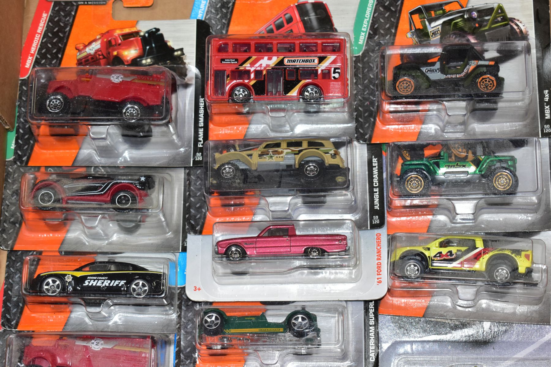 A QUANTITY OF HOT WHEELS AND MATCHBOX DIECAST VEHICLES, modern issues, majority still sealed on - Image 2 of 10