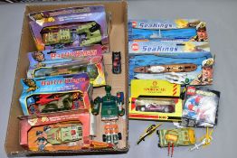 A QUANTITY OF BOXED AND UNBOXED MATCHBOX DIECAST VEHICLES, assorted Battle Kings, Sea Kings and