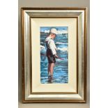 SHERREE VALENTINE DAINES (BRITISH 1959) 'TREASURED MEMORIES 1' a limited edition print of a young