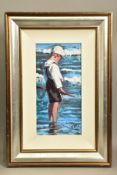 SHERREE VALENTINE DAINES (BRITISH 1959) 'TREASURED MEMORIES 1' a limited edition print of a young