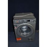 A HOTPOINT FTCF87 CONDENSER DRYER and an Awan Halogen Heater (both PAT pass and working) (2)