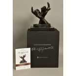 ROLF HARRIS (AUSTRALIAN 1930) 'INTUITUIONS' a limited edition bronze sculpture of two hands 118/595,