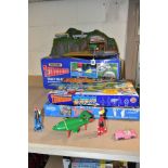 A BOXED MATCHBOX THUNDERBIRDS TRACY ISLAND ELECTRONIC PLAYSET, not tested, playworn condition but