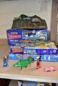 A BOXED MATCHBOX THUNDERBIRDS TRACY ISLAND ELECTRONIC PLAYSET, not tested, playworn condition but