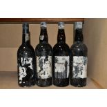 VINTAGE PORT, four bottles, comprising one bottle of Warre's 1980 vintage, seal intact with slight