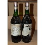 CHATEAU HAUT-BRION, two bottles of Chateau Haut-Brion 1970 Premier Grand Cru Class Graves, seals