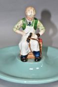 A BESWICK ADVERTISING ASHTRAY, 'Timpson Fine Shoes' 1865-1965, height 12.5cm