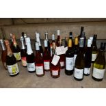 WINE, a collection of eleven bottles of sparkling wine, seven bottles of rose wine, six white