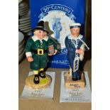 TWO BOXED LIMITED EDITION ROYAL DOULTON AND MILLENNIUM COLLECTABLES LTD 20TH CENTURY ADVERTISING