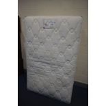 A MYERS LUXURY CHARM 4FT DIVAN BED AND MATTRESS