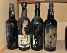 VINTAGE PORT, four bottles, comprising one bottle of Quinta Do Noval 1982 vintage, seal intact