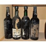 VINTAGE PORT, four bottles, comprising one bottle of Quinta Do Noval 1982 vintage, seal intact