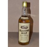 SINGLE MALT, one bottle of Deanston Malt Scotch Whisky, old bottling, 70% proof, 26 & 2/3 fl. Oz,