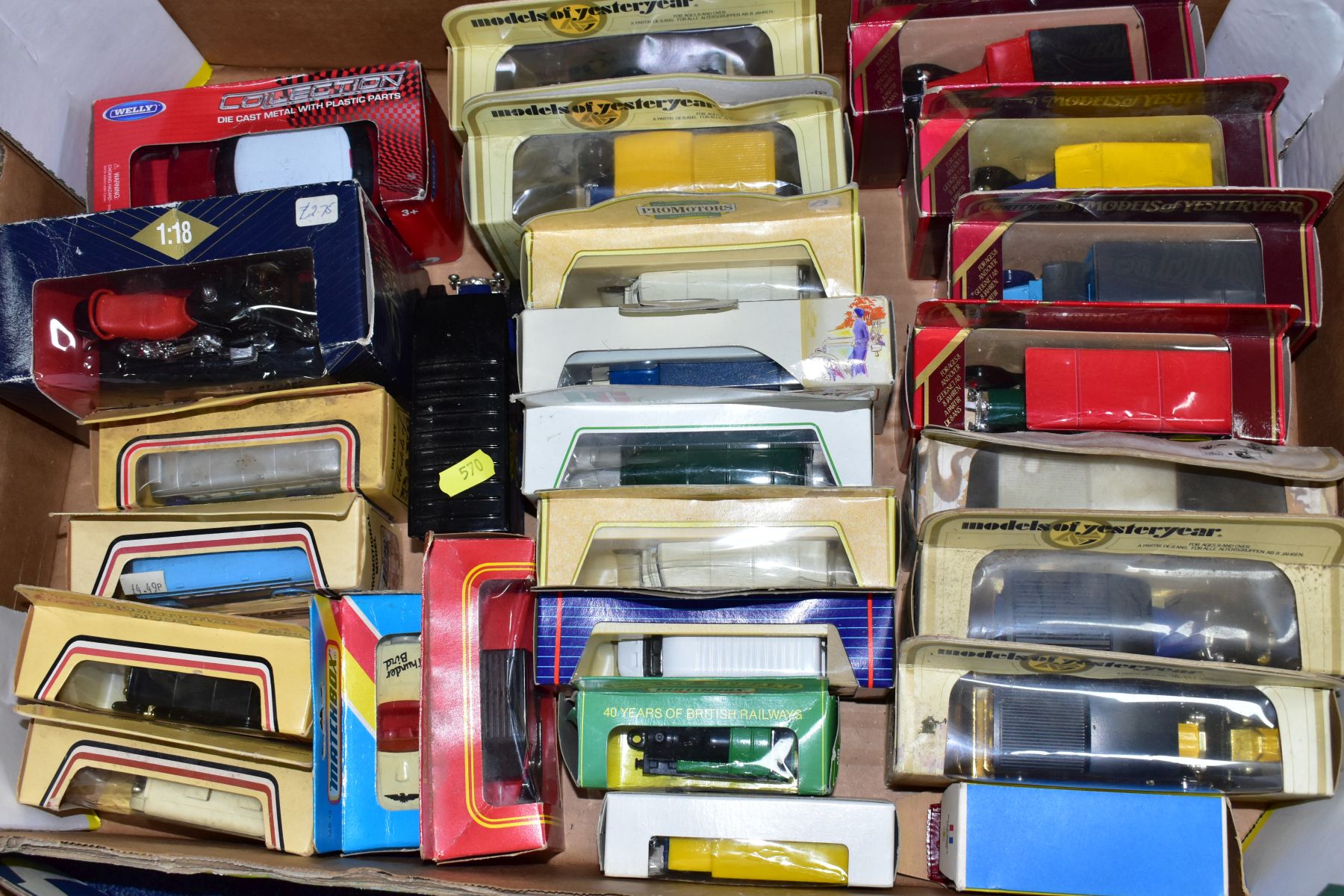 TWO BOXES OF BOXED AND LOOSE PROMOTIONAL VEHICLES, ETC, including Majorette Cadbury promotional - Image 4 of 4