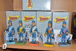 FIVE BOXED ROBERT HARROP DESIGNS THUNDERBIRDS FIGURES, celebrating 40th Anniversary, 'Scott Tracy'