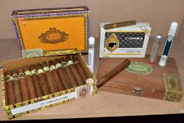 CIGARS, a miscellaneous collection of fifty one cigars comprising 14 x Partagas (length 5'