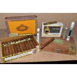 CIGARS, a miscellaneous collection of fifty one cigars comprising 14 x Partagas (length 5'