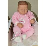 A BOXED ASHTON DRAKE GALLERIES 'WELCOME HOME BABY EMILY' SO TRULY REAL VINYL DOLL, from the Loving