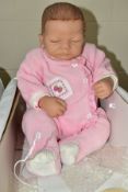 A BOXED ASHTON DRAKE GALLERIES 'WELCOME HOME BABY EMILY' SO TRULY REAL VINYL DOLL, from the Loving