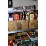 A QUANTITY OF ASSORTED TOYS AND GAMES etc, assorted board games to include 'The Sweeney', '